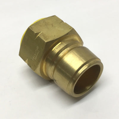 New Eaton Hansen B10T41BS Quick Disconnect Coupler Brass Ball Latch Plug 1-1/4" BSPP