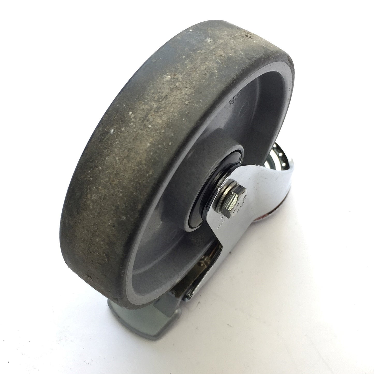 Used Lot of 4 Bosch Rexroth 3842524499 Clean Room Locking Heavy-Duty Casters, 125mm