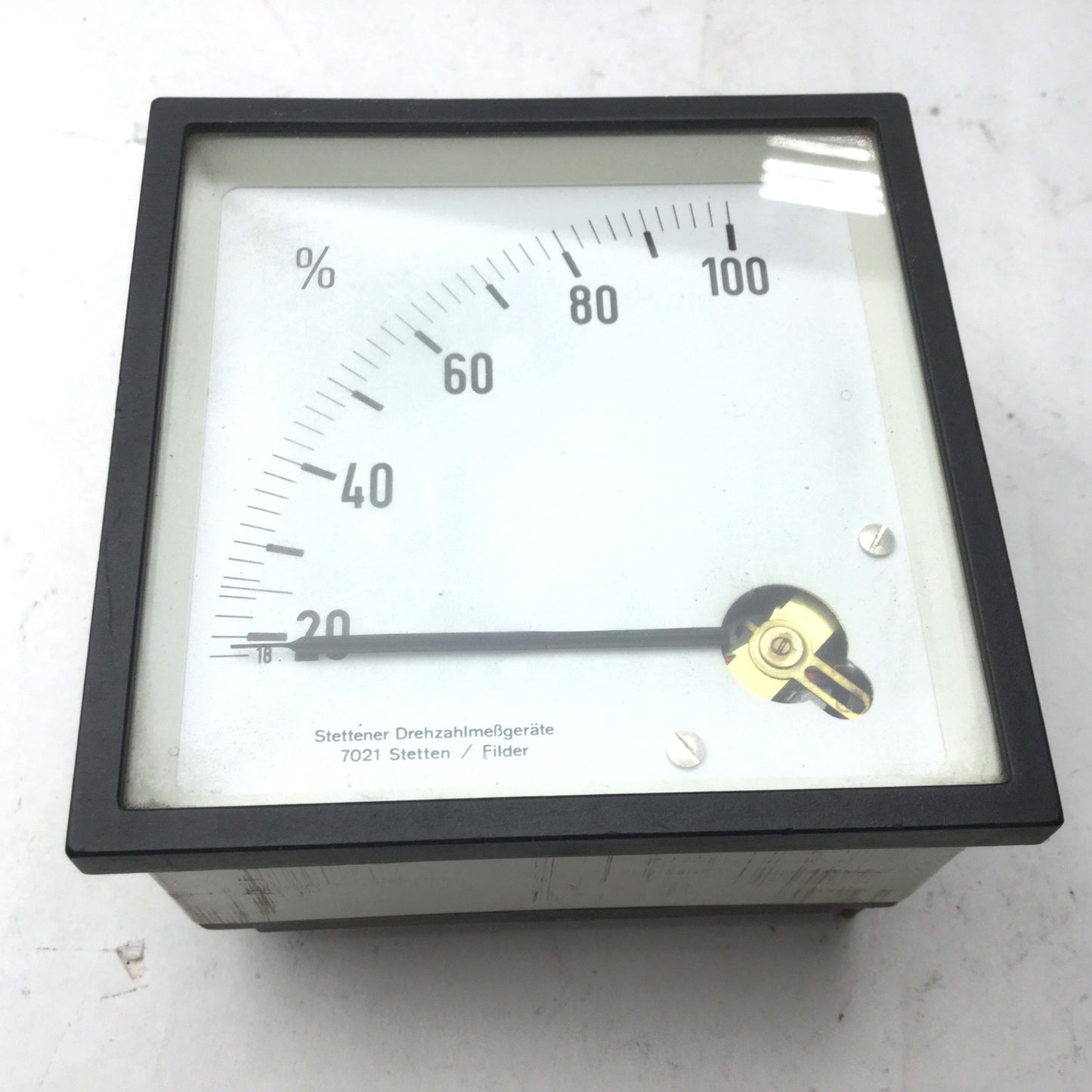 Used Stettener Drehzahlmessgeräte Typ WSE 96 x 96 QT-S RPM Meter, Range: 18-100%