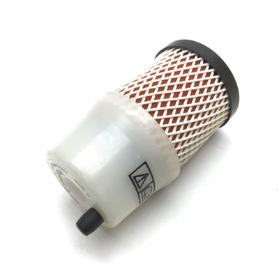 Used Wilkerson XMC-04-000 Pneumatic Muffler Mist Eliminator, 1/2" NPT, 12psi Max