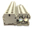 Used Lot of 50 Conta-Clip BKA Terminal Block, 1-Tier, Rating: 300V 34A, 22-12AWG
