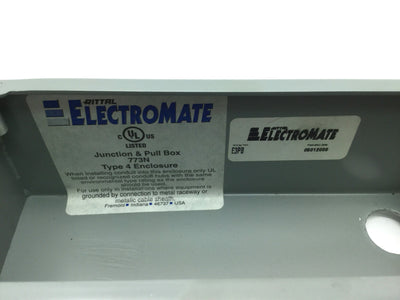 Used RITTAL ElectroMate E3PB Pushbutton Enclosure 3x Ø30mm Buttons 8 x 3 1/4 x 2 7/8"