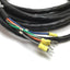 Used Parker 71-011775-25-C Zeta Motor Drive Cable, 4-Pin Round to Flying Leads, 25'