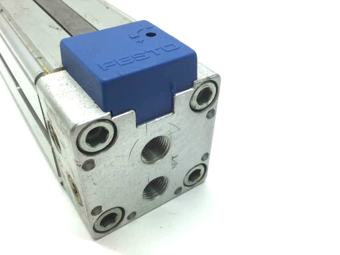 Used Festo DGP-1"-151/4"-PPV-A Rodless Linear Actuator ID 1" Stroke 15-1/4", Cushion