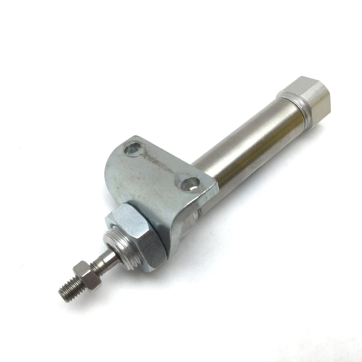 Used Bimba E-16-30-Q Pneumatic Cylinder, Bore: 16mm, Stroke: 30mm, Ports: M5x0.8