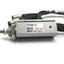 Used SMC CDJP2B6-15D Pneumatic Pin Cylinder, Bore: 6mm, Stroke: 15mm, W/ 2x Sensors
