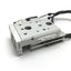 Used SMC MXS6-10 Pneumatic Slide Table, Bore: 6mm, Stroke: 10mm, M3x0.5, W/ 2 Sensors