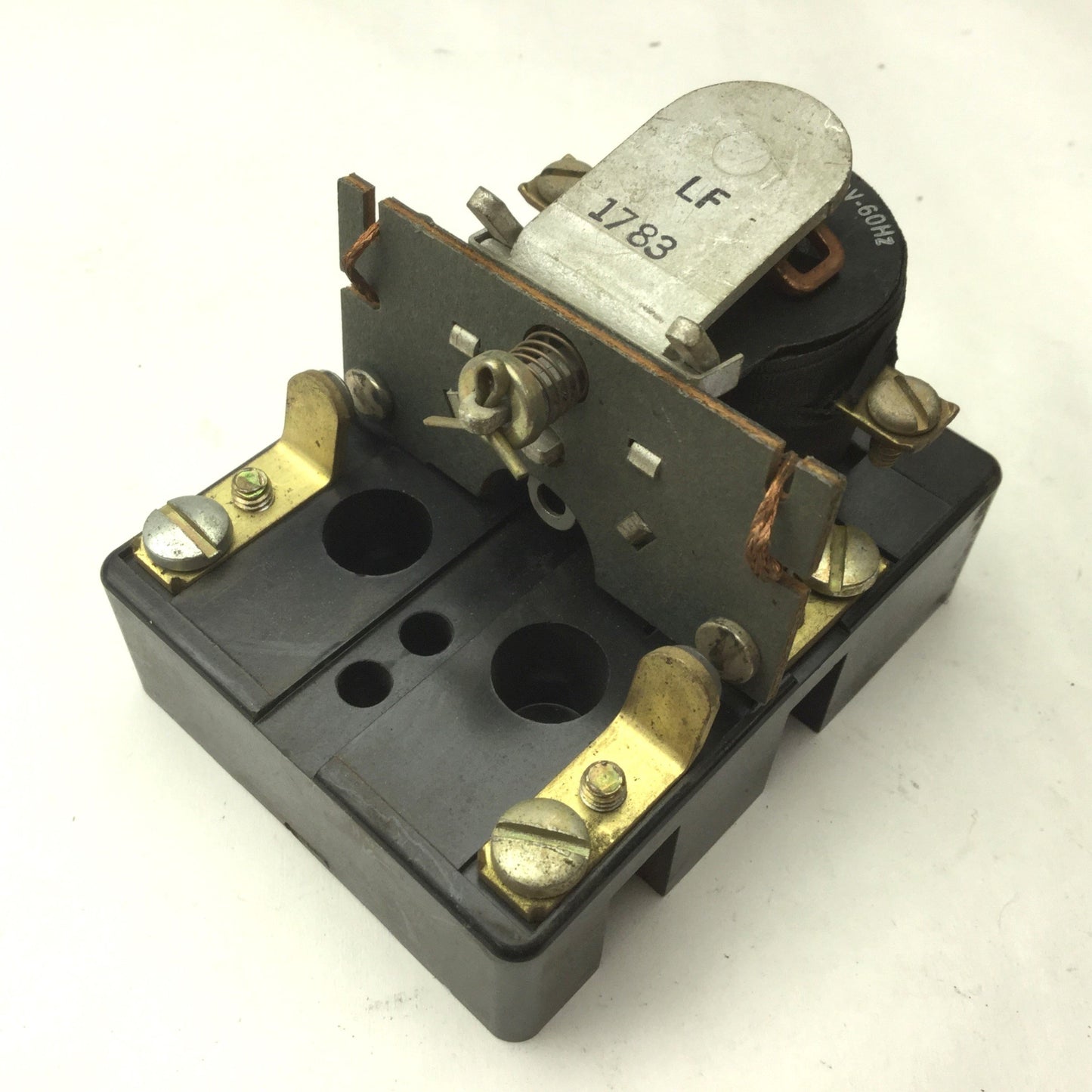 Used Square D 8501 Type CO-2 Industrial Control Relay, 10A, 600VAC Max, Series A