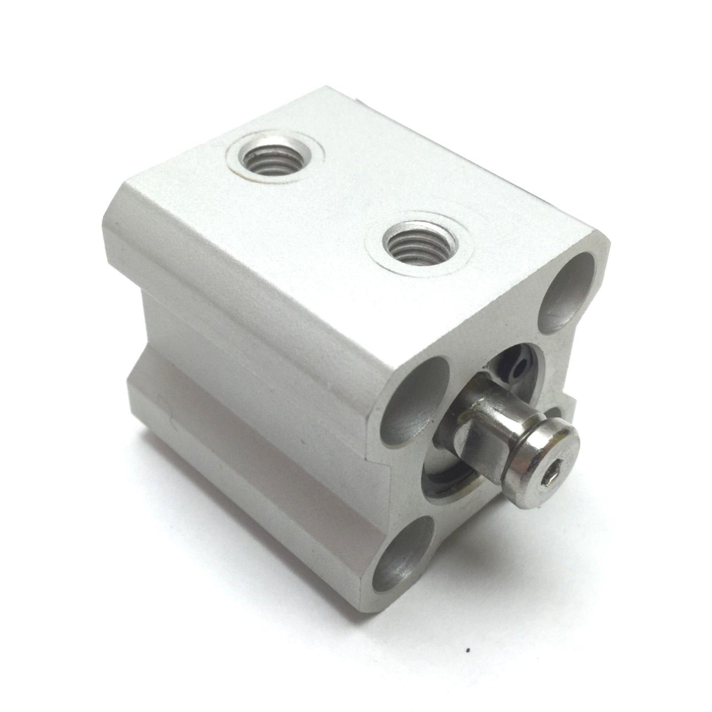 Used Lot of 2 SMC NCQ2B12-10D Compact Cylinder, Bore: 12mm, Stroke: 10mm, M5x0.8