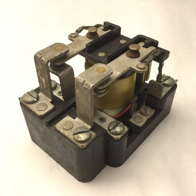 Used Dayton 5X848 8-Pin Surface Open Power Relay, Coil: 230VAC, 25A, 115/230VAC, 1PH