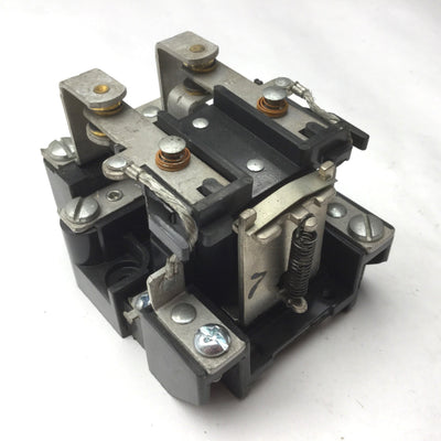 Used Dayton 5X846A 8-Pin Surface Open Power Relay, 5A @ 480V/600V 50/60 Hz