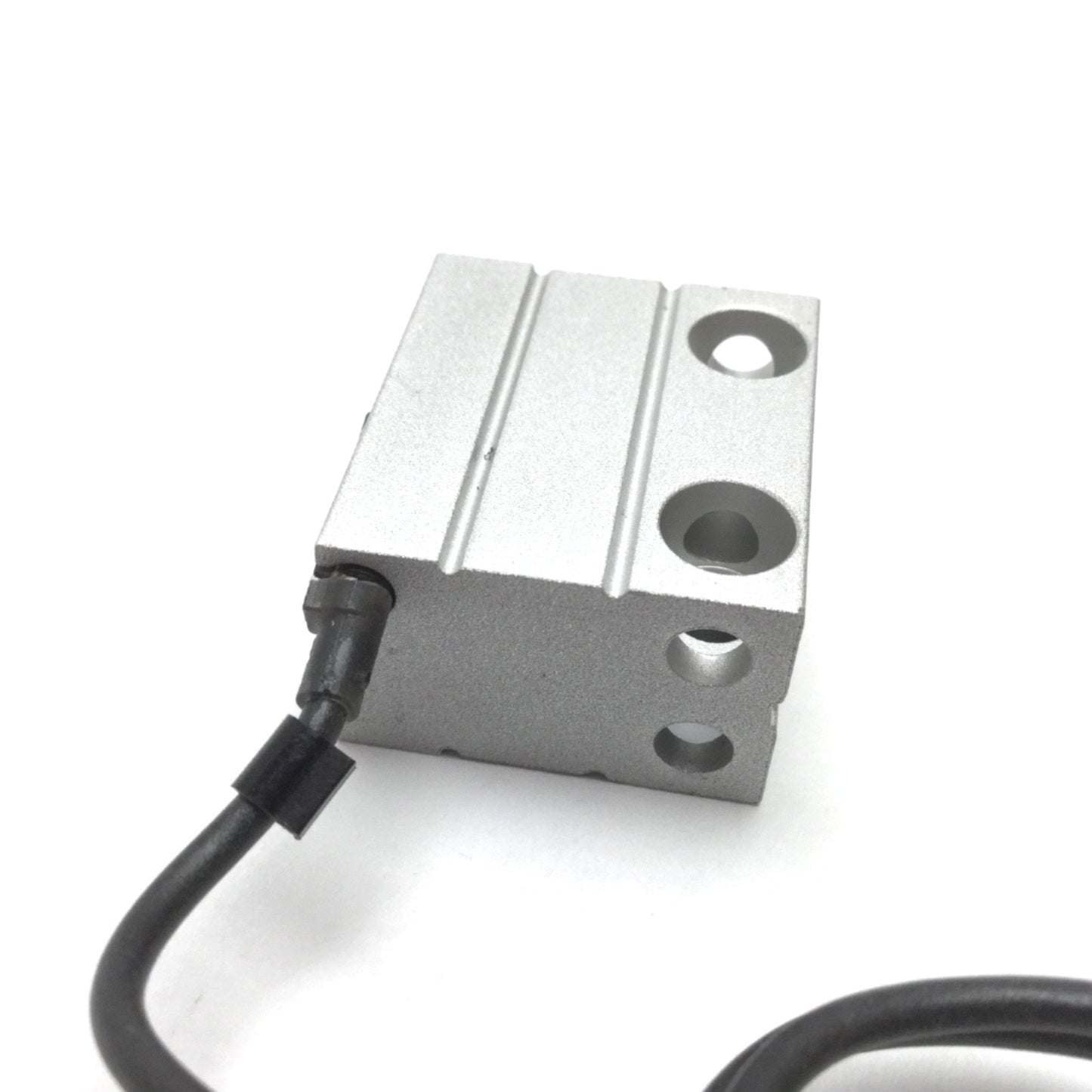Used SMC CDUJB12-10D Free Mount Cylinder, Bore: 12mm, Stroke: 10mm, Lateral W/ Sensor