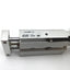 Used SMC CXSJM6P-10 Dual Rod Cylinder, Bore: 6mm, Stroke: 10mm, M3x0.5, W/ 2x Sensors