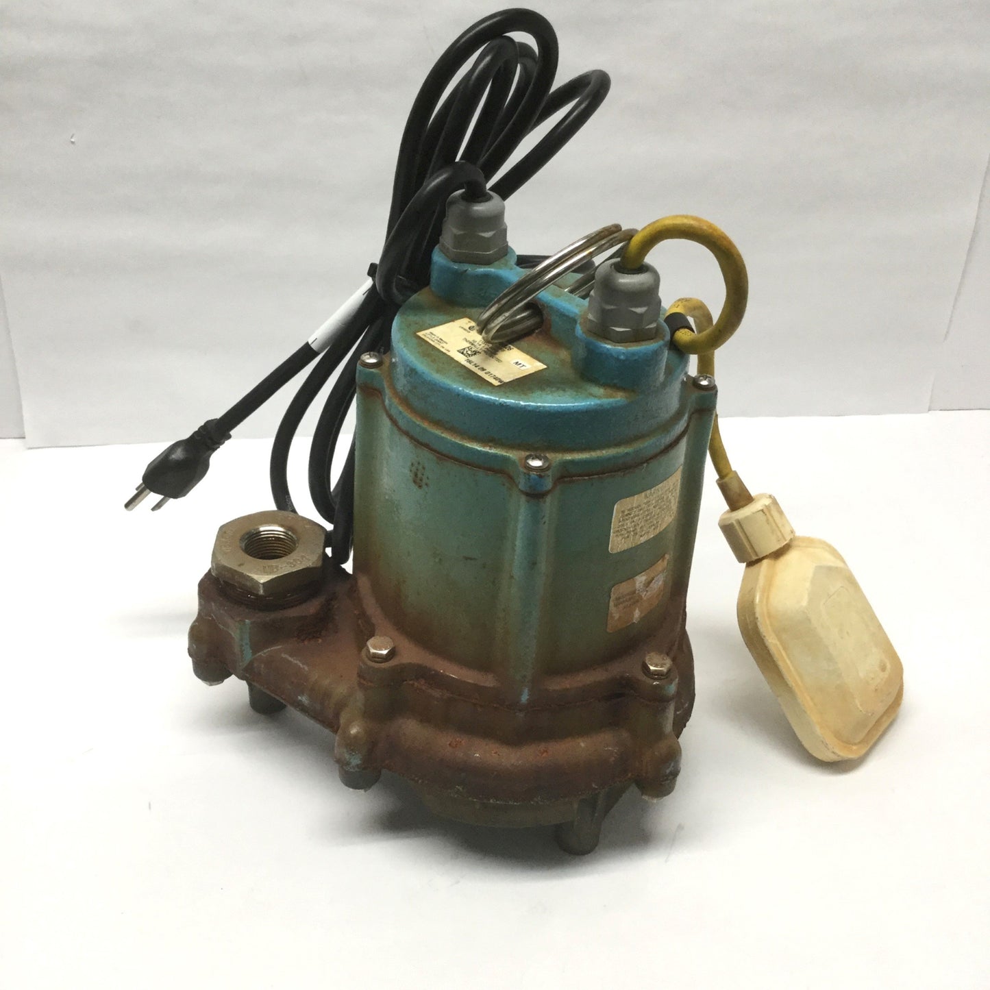 Used Little Giant HT-6E-CIA-FS Submersible Sump Pump, 50GPM @5', 1750RPM, 115VAC 1PH