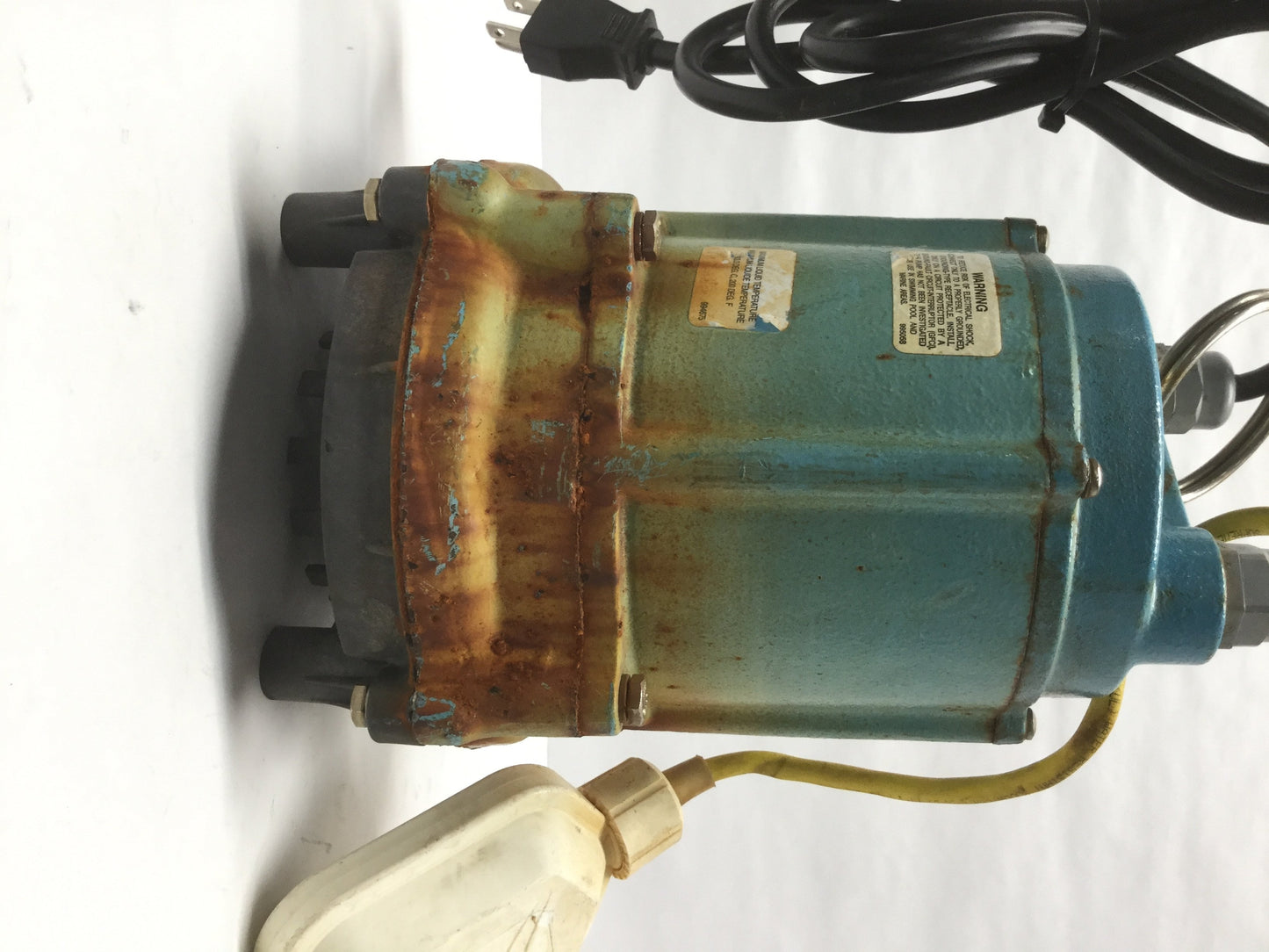 Used Little Giant HT-6E-CIA-FS Submersible Sump Pump, 50GPM @5', 1750RPM, 115VAC 1PH