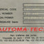 Used Automa-Tech ICM 2000 Automatic Inspection Machine 366 x 390 x 205mm 120VAC
