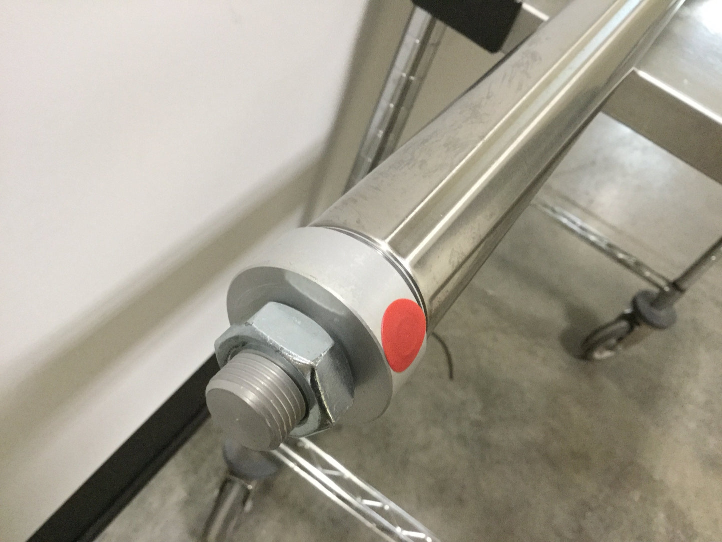 Used Bimba CUL-01301-A-48 Ultran Rodless Cylinder Bore: 1-1/2", Stroke: 48", 1/8" NPT