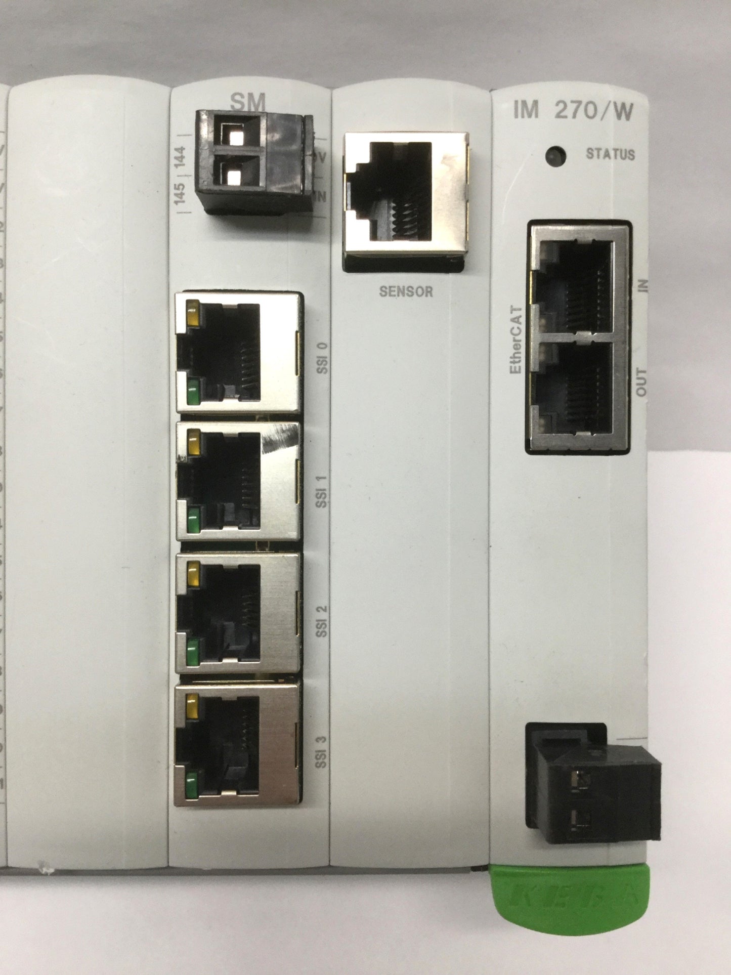 Used KEBA IM 270/W KeConnect EtherCAT, K-Bus Digital/Analog I/O Compact Module 24VDC