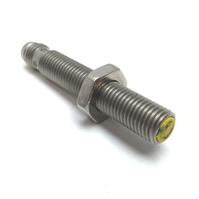 Used Turck Bi2-EG08-RP6X-V1131 Inductive Proximity Sensor, 2mm, 10-30VDC, PNP, 3-Pin