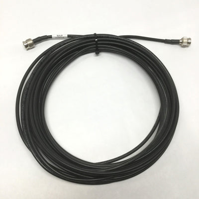 Used Balluff BAM01HP Processor/Antenna Coaxial Connection Cable, FRPE, TNC 7/16", 10m