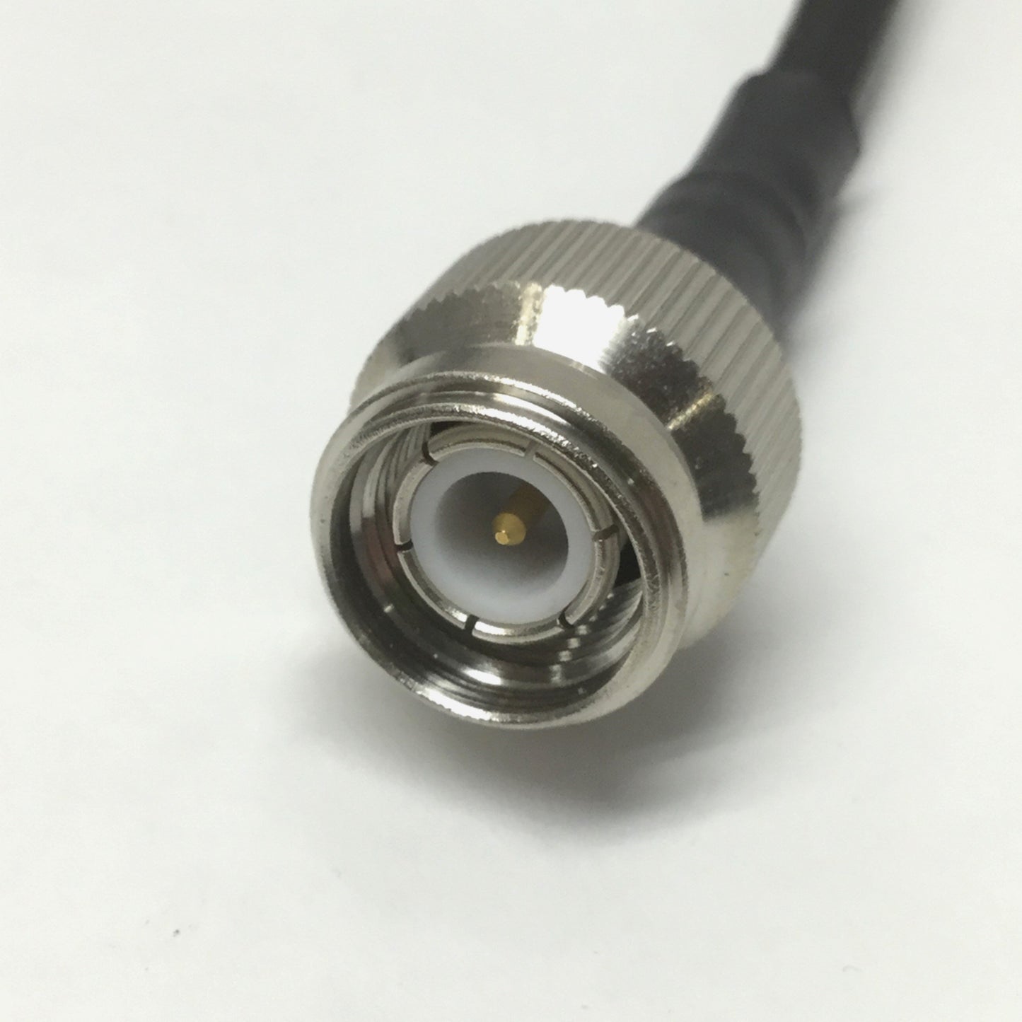 Used Balluff BAM01HP Processor/Antenna Coaxial Connection Cable, FRPE, TNC 7/16", 10m