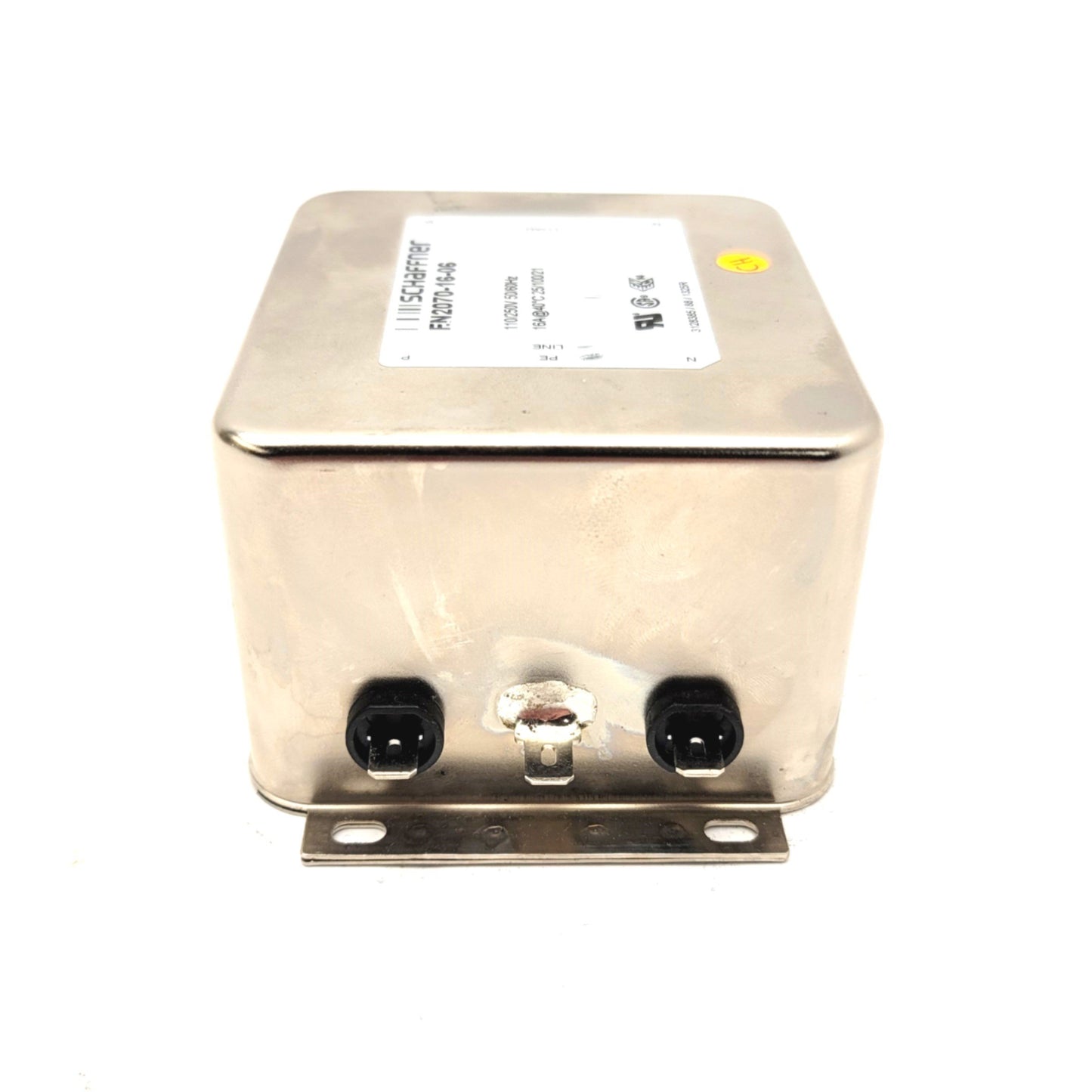 Used Schaffner FN2070-16-06 EMI Power Line Filter 1-Phase, 250VAC 50/60Hz, 16A