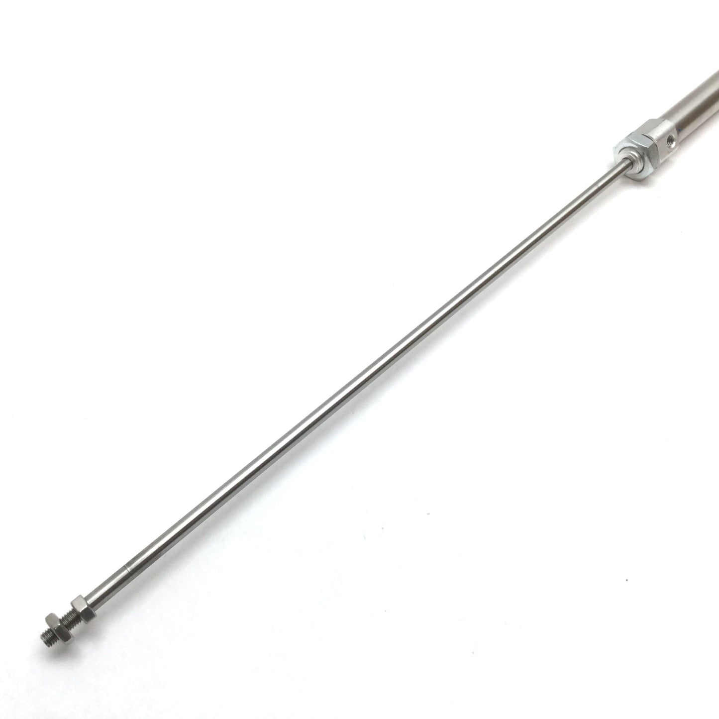 Used SMC NCDMB044-1000 Pneumatic Cylinder, Bore: 7/16", Stroke: 10", 250psi, 10-32