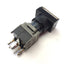 Used Lot of 3 Alcoswitch 164TL5 Maintained Illuminated Rectangular Pushbutton 5A 250V