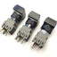 Used Lot of 3 Alcoswitch 164TL5 Maintained Illuminated Rectangular Pushbutton 5A 250V