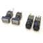 Used Lot of Alcoswitch 164TL 164EL Momentary Rectangular, Round Pushbutton 5A 250VAC