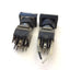 Used Lot of Alcoswitch 164TL 164EL Momentary Rectangular, Round Pushbutton 5A 250VAC