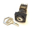 Used Alcoswitch 164J Maintained 2-Position Rotary Key Lock Selector Switch, 5A 250VAC