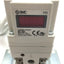 Used SMC ITV2050-31N2BS4 Electro-Pneumatic Regulator, In: 0-10VDC, Out: 0.7-130psi