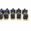 Used Lot of 5 Alcoswitch 164P Maintained 3-Position Rotary Selector Switch, 5A 250VAC