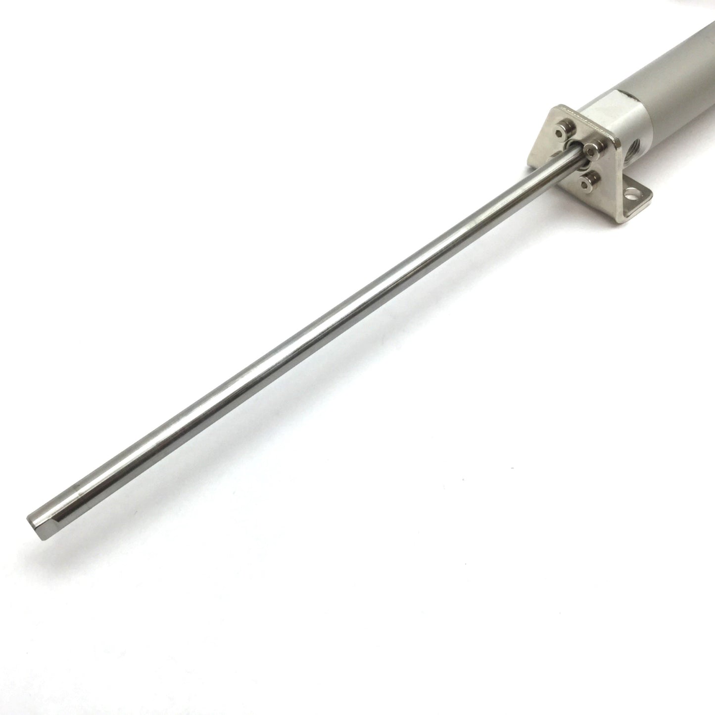 Used SMC CDG1LN20-200FZ Pneumatic Cylinder, Bore: 20mm, Stroke: 200mm, W/ 2x Sensors