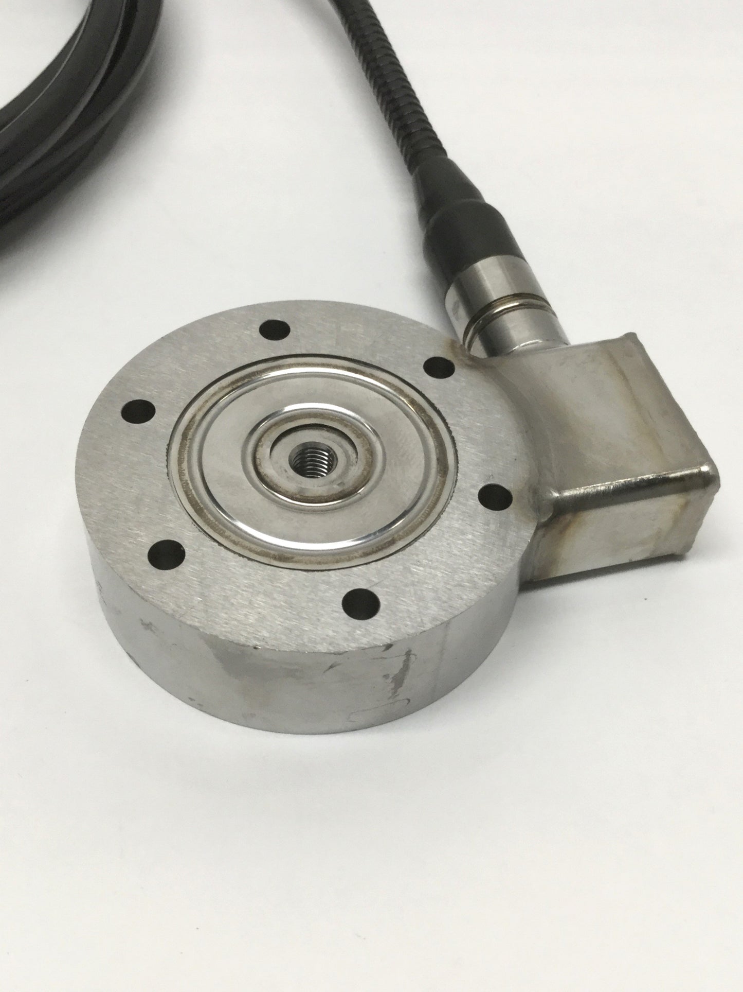 Used Omega LSHD-25 Submersible Waterproof Load Cell Tension/Compression 25lbf, 2mV/V