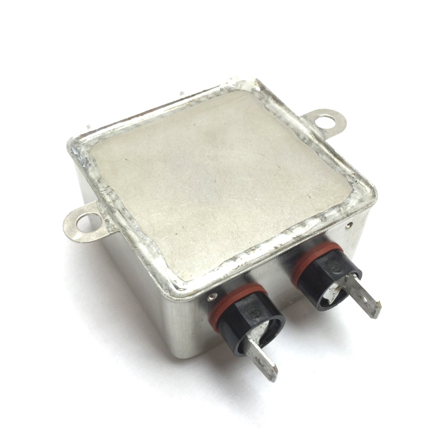 Used Lot of 2 Corcom 20VB1 F7130 EMI RFI Power Line Filter 20A 120/250VAC 1/4" Faston