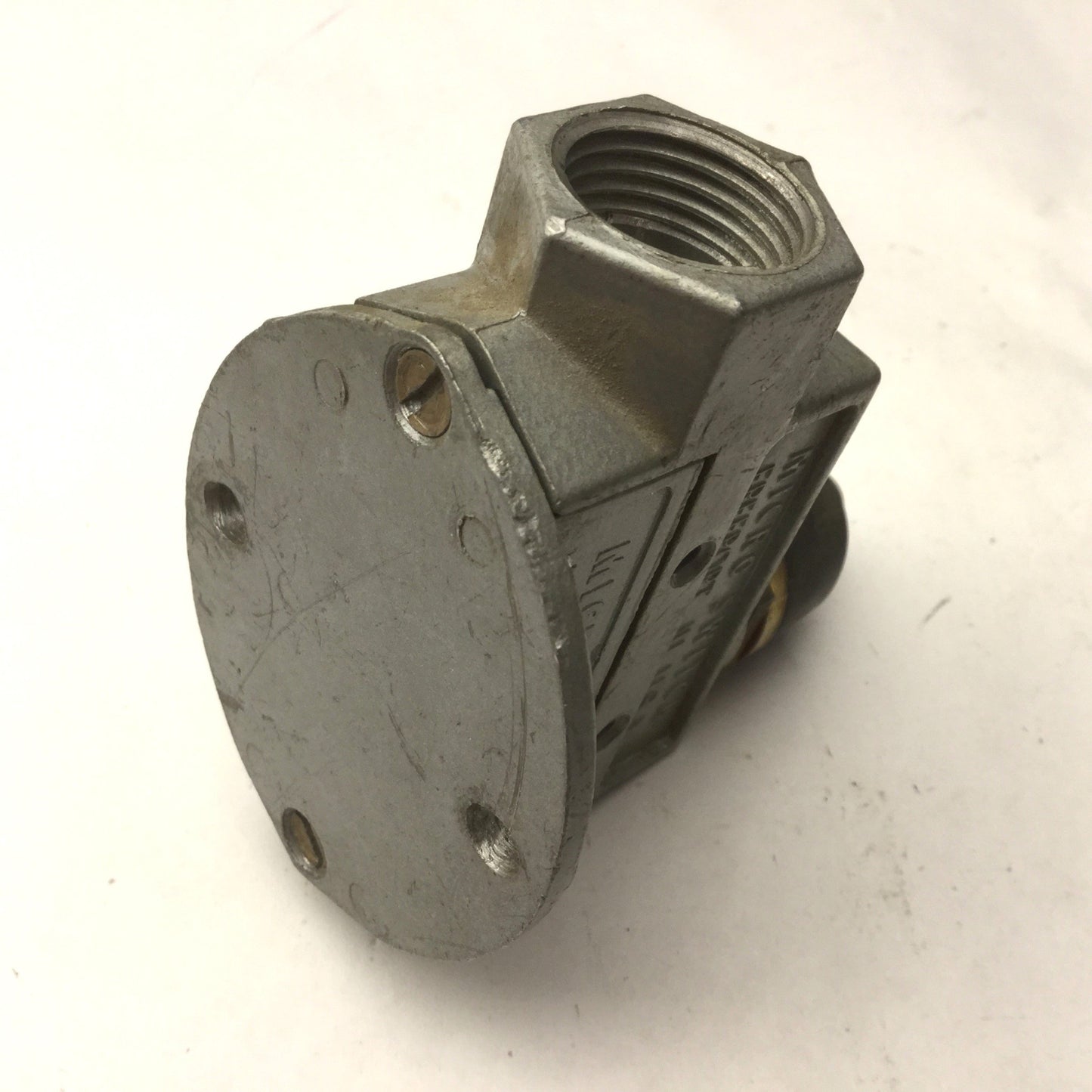 Used Micro Switch DTE6-2RN Limit Switch, Side Plunger, 10A, DPDT, 120VAC Rated