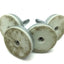 Used Lot of 4 Leveling Feet Thread: 5/16-18, Screw Length: 2-1/4", Foot OD: 2"
