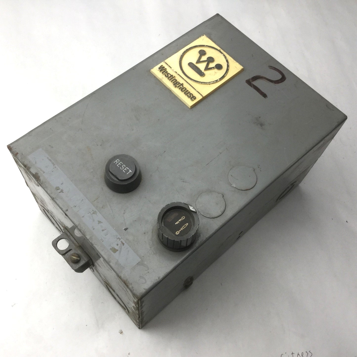 Used Westinghouse A200S1CAC Starter, With A200MICAC Enclosure Size 1, 3 Phase 3 Pole