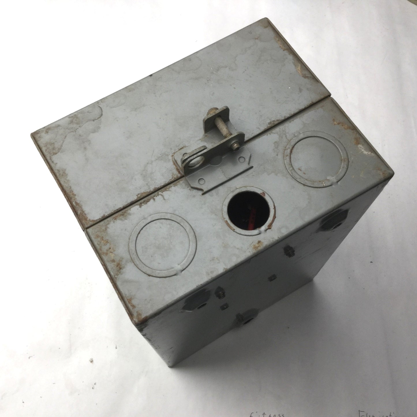 Used Westinghouse A200S1CAC Starter, With A200MICAC Enclosure Size 1, 3 Phase 3 Pole