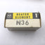 New – Open box Lot of 6 New Allen-Bradley N36 Heater Elements
