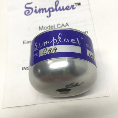 New – Open box Blockwise CAA Simpluer Panel-Mount Luer Fitting Quick Connector, 100psi