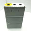 Used Lot of 3 Hoffman Q3PBPCDM 3-Hole Pushbutton Enclosures, 3" x 6" x 3" *Holes*