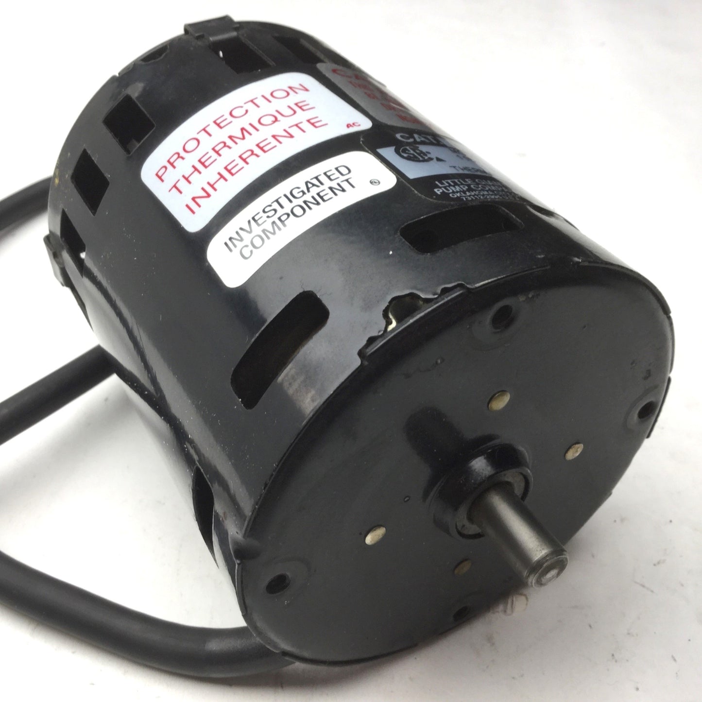 Used Little Giant 3-MDX Magnetic Drive Pump, Speed: 3000RPM, Voltage: 115VAC 60Hz