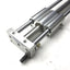 Used Bimba Ultran Rodless Cylinder, Travel: 16", 2" x 2-7/8" Stage Area, 21.25" Total