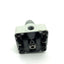 Used SMC VH202-N02 Hand Valve 1/4" NPT Max: 145 Psi 2-Pos 4-Port *Missing Handle