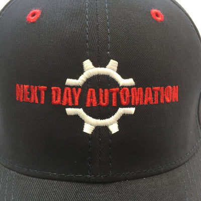 New without tags Next Day Automation Embroidered Logo Navy Blue & Red Hat Cotton*Limited Edition*