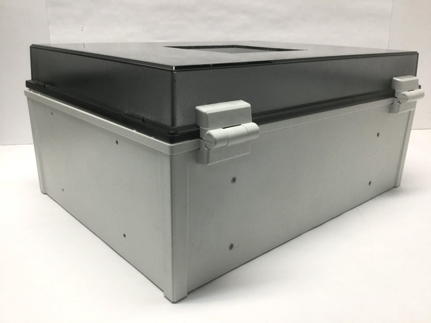 Used FIBOX 8113050 CAB PC Polycarbonate Electrical Enclosure 400 x 300 x 180mm *Holes