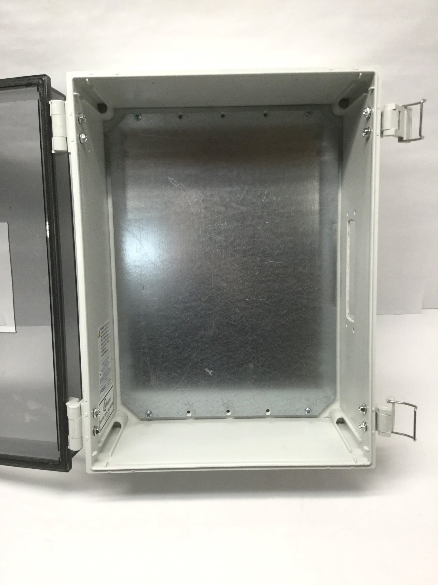 Used FIBOX 8113050 CAB PC Polycarbonate Electrical Enclosure 400 x 300 x 180mm *Holes
